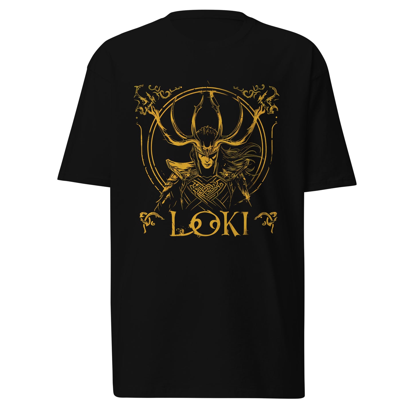 Loki Viking God - Heavyweight T-Shirt