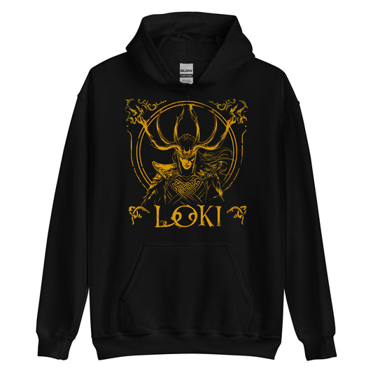 Loki Viking God - Heavy Blend Hoodie