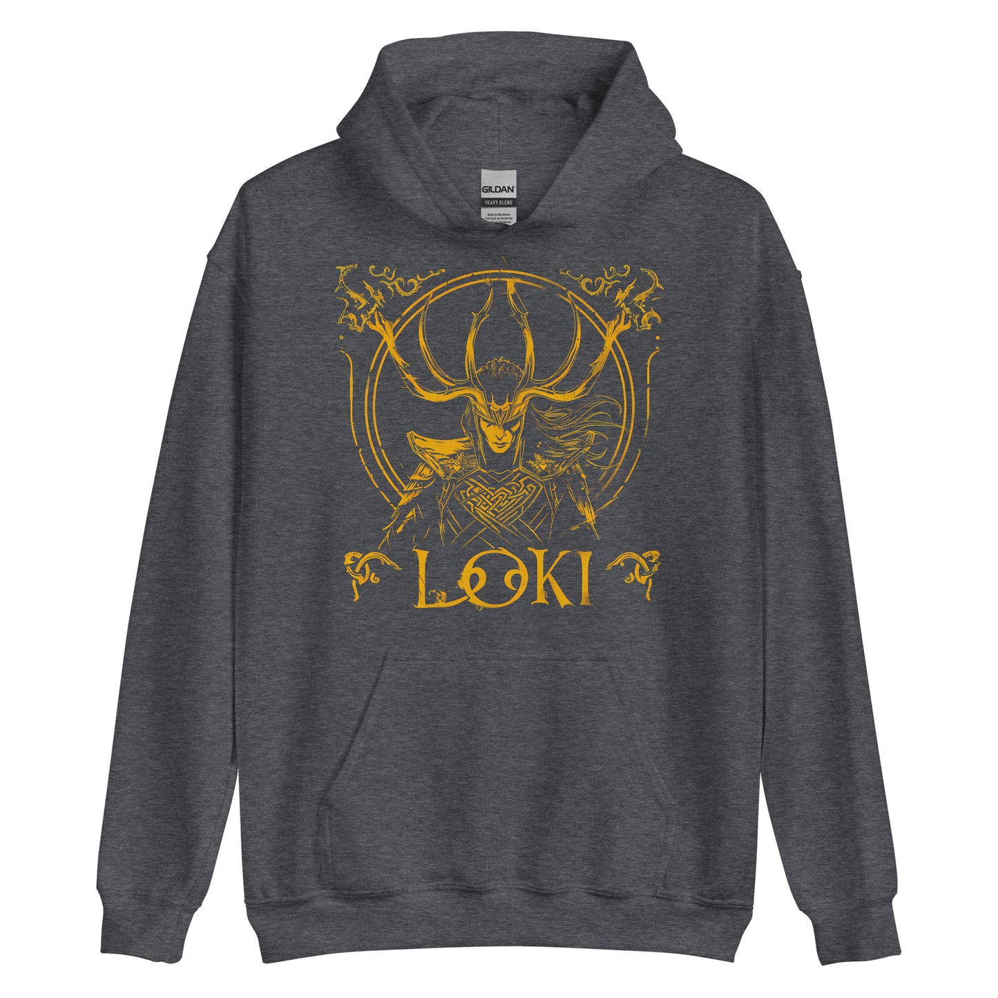 Loki Viking God - Heavy Blend Hoodie