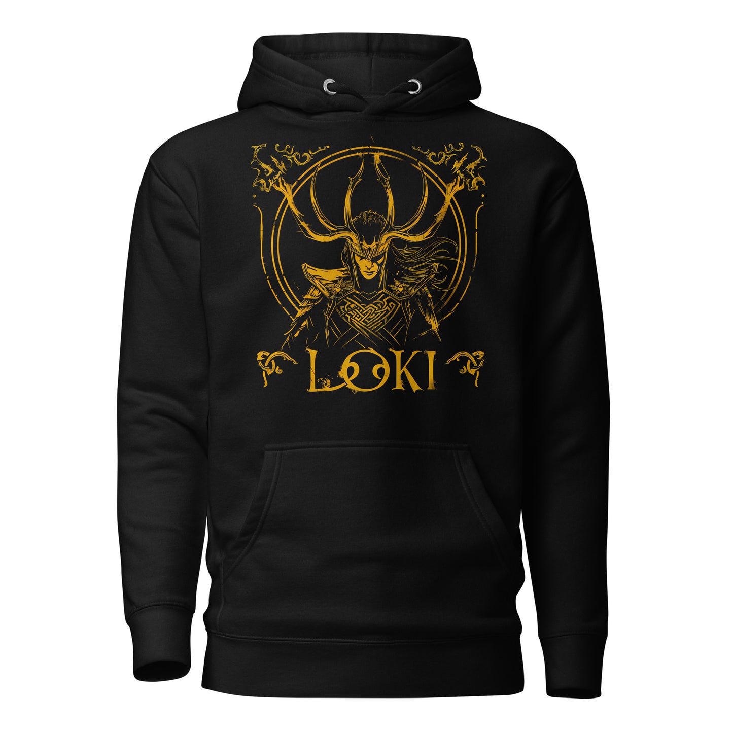 Loki Viking God - Slim Hoodie