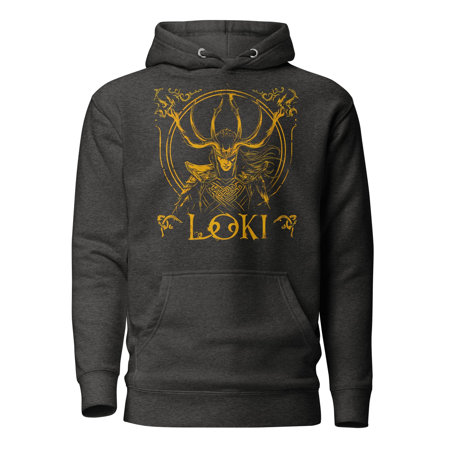 Loki Viking God - Slim Hoodie