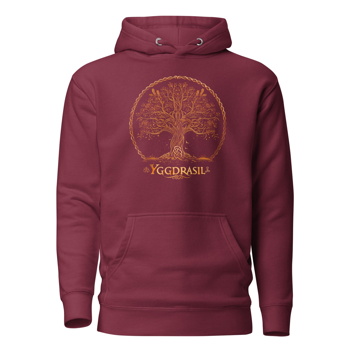 Norse Tree Of Life Yggdrasil - Slim Hoodie