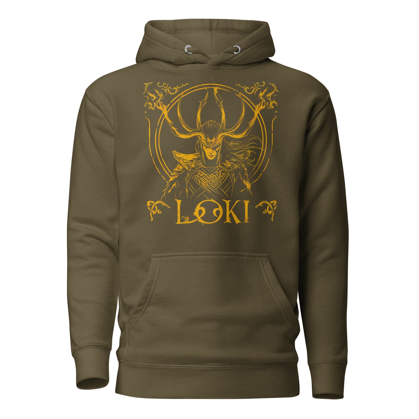 Loki Viking God - Slim Hoodie