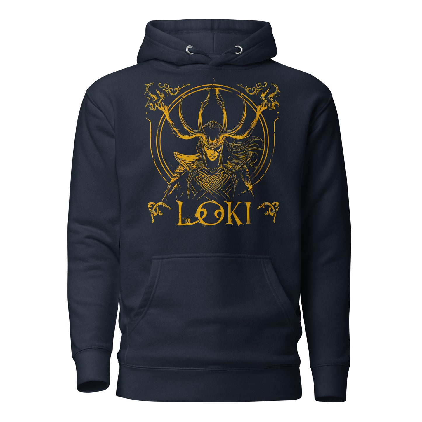 Loki Viking God - Slim Hoodie