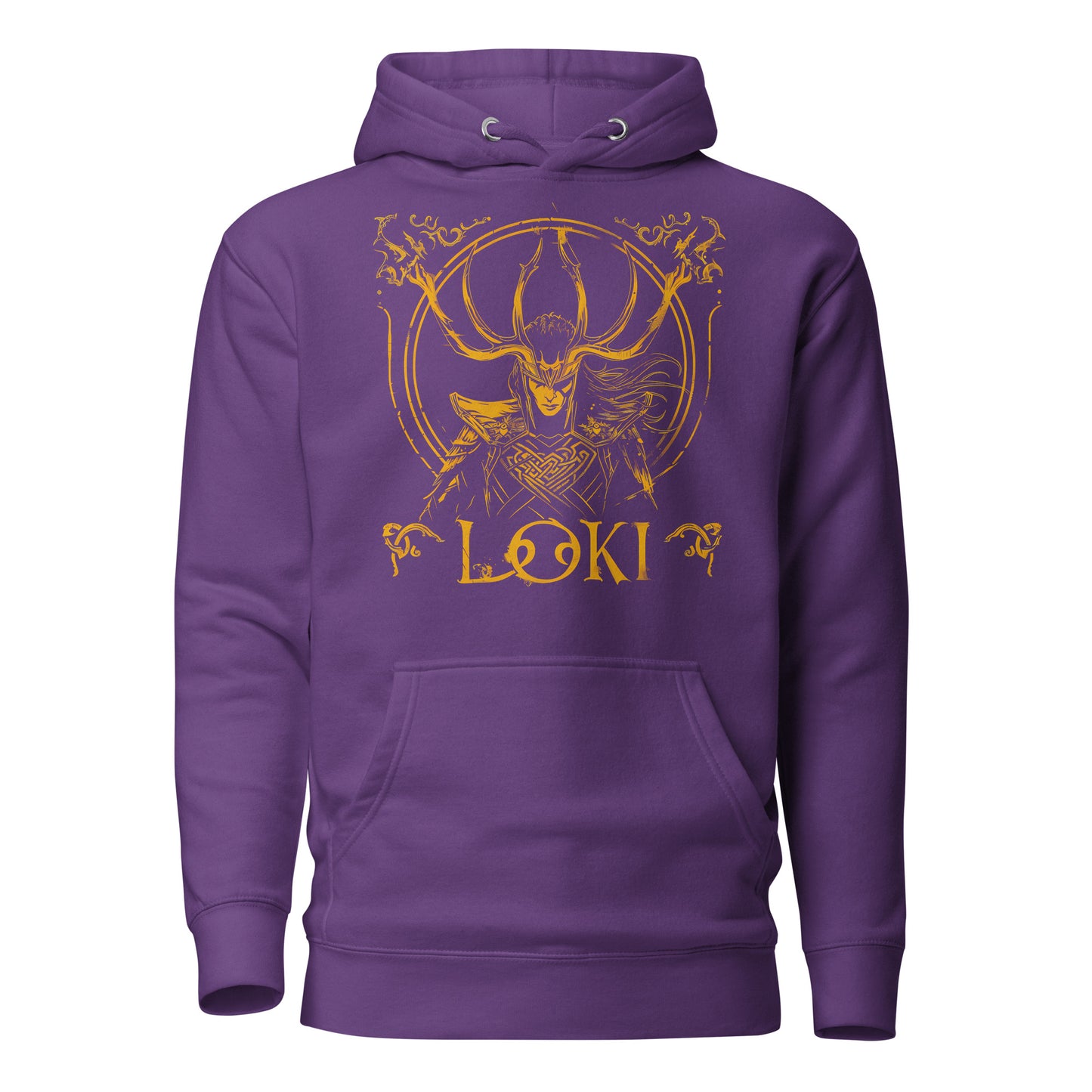 Loki Viking God - Slim Hoodie